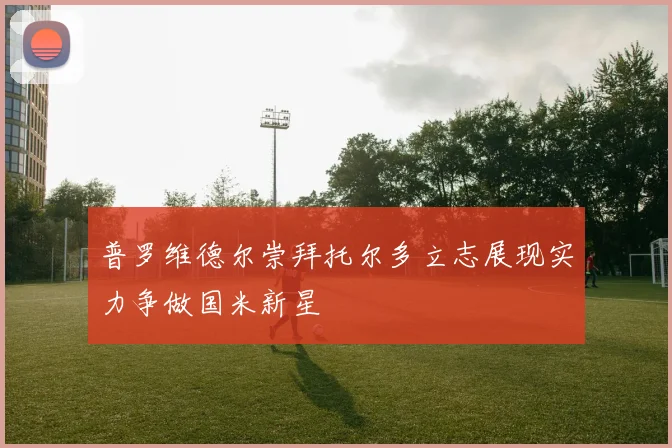 普罗维德尔崇拜托尔多立志展现实力争做国米新星